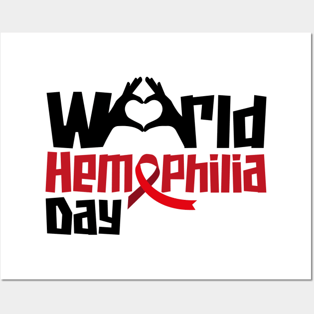 World Hemophilia Day – April Wall Art by irfankokabi